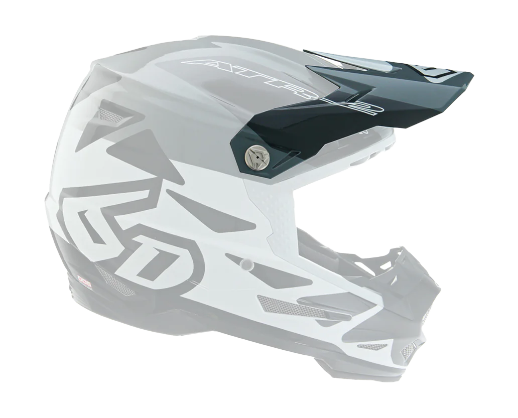 6D Helmet Visor ATR-2 Merge - White / Grey / Black