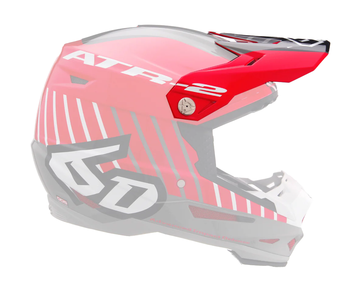 6D Helmet Visor ATR-2 Motion - Red