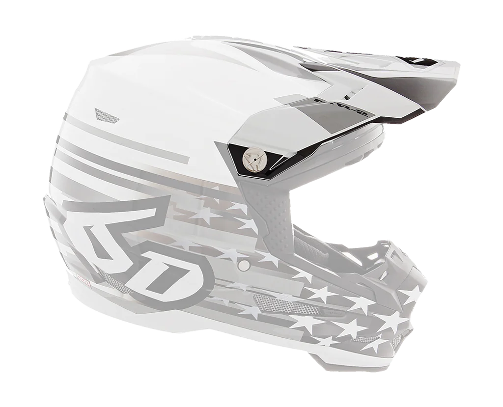 6D Helmet Visor ATR-2 Patriot LE - White