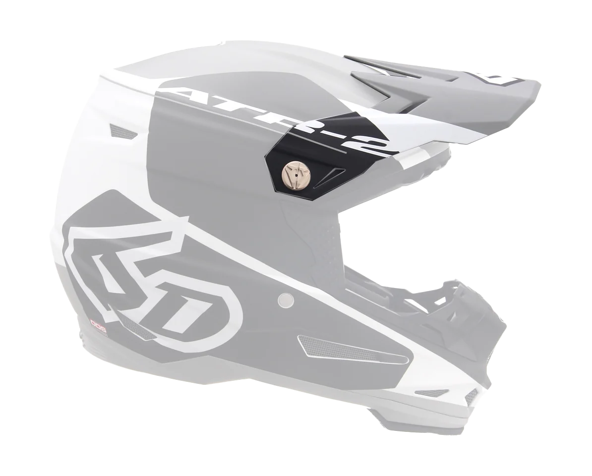 6D Helmet Visor ATR-2 Shadow - White / Black