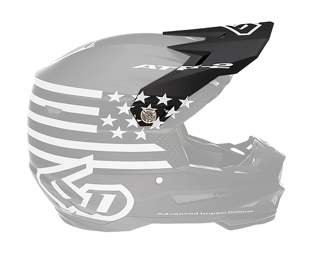 6D Helmet Visor ATR-2 Tactical - Black