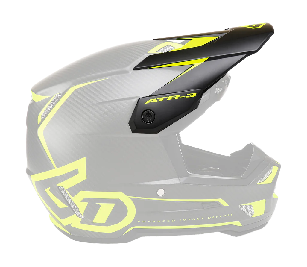 6D Helmet Visor ATR-3 Nova - Neon Yellow