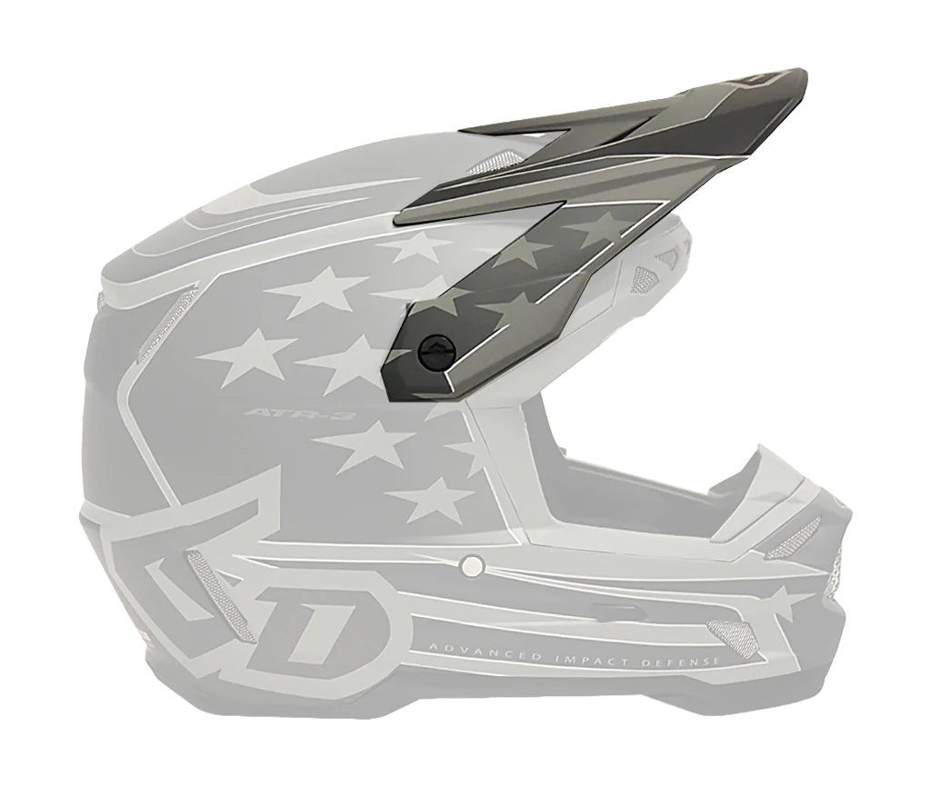 6D Helmet Visor ATR-3 Patriot - Black