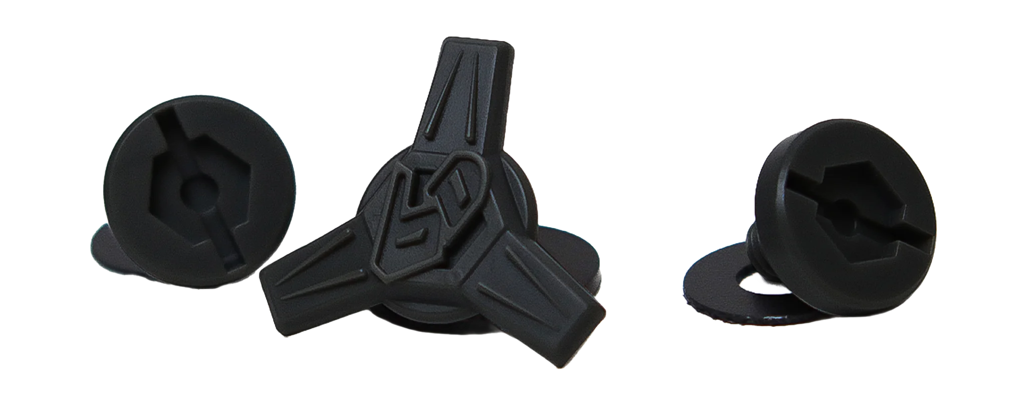 6D Helmet Visor Screw Set ATR-3 - Black - Set