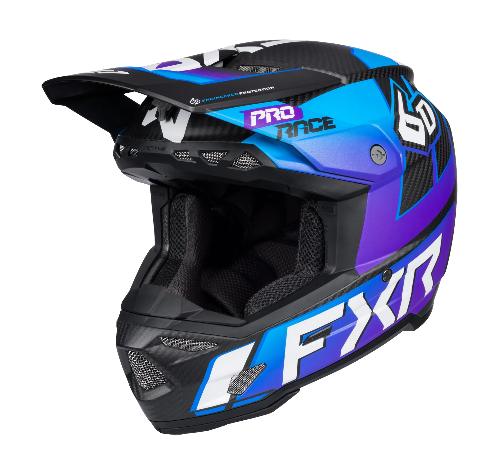 6D Youth Motocross Helmet ATR-3Y FXR - Aurora
