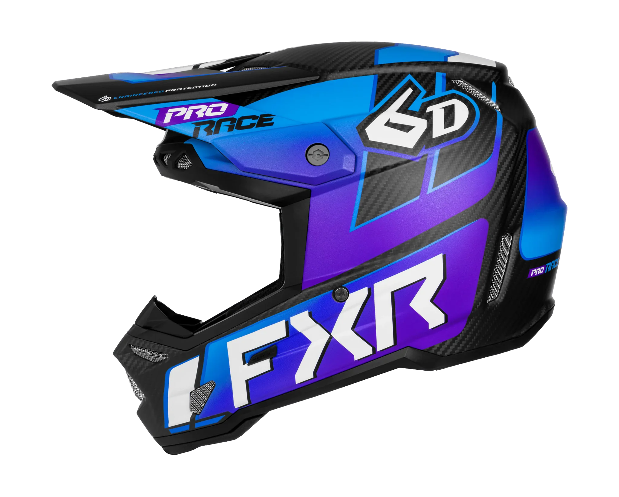 6D Youth Motocross Helmet ATR-3Y FXR - Aurora