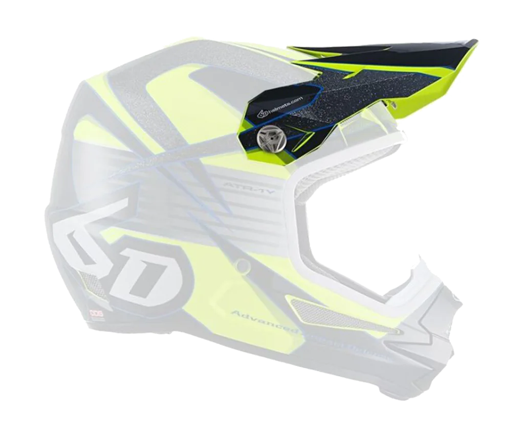 6D Youth Helmet Visor ATR-1Y Avenger - Neon Yellow