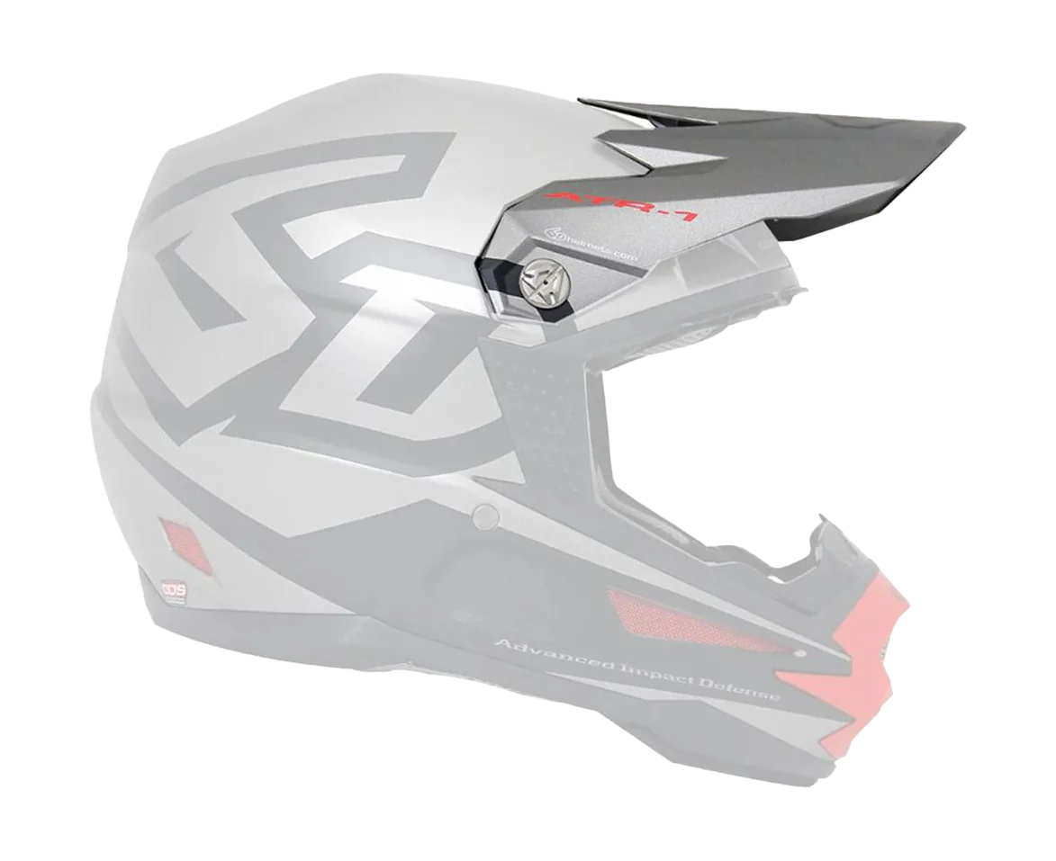 6D Youth Helmet Visor ATR-1Y Macro - Titianium