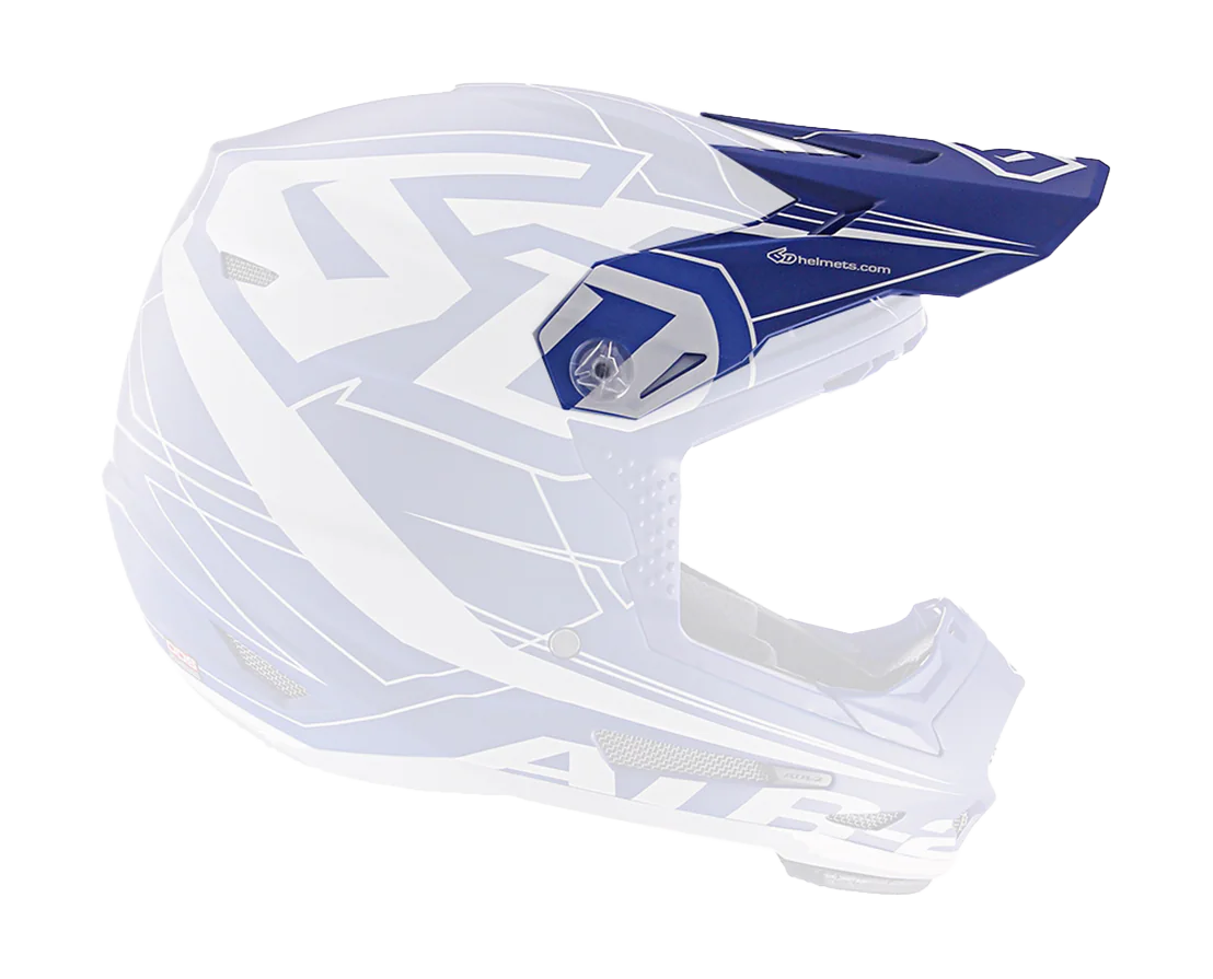 6D Youth Helmet Visor ATR-2Y Aero - Blue