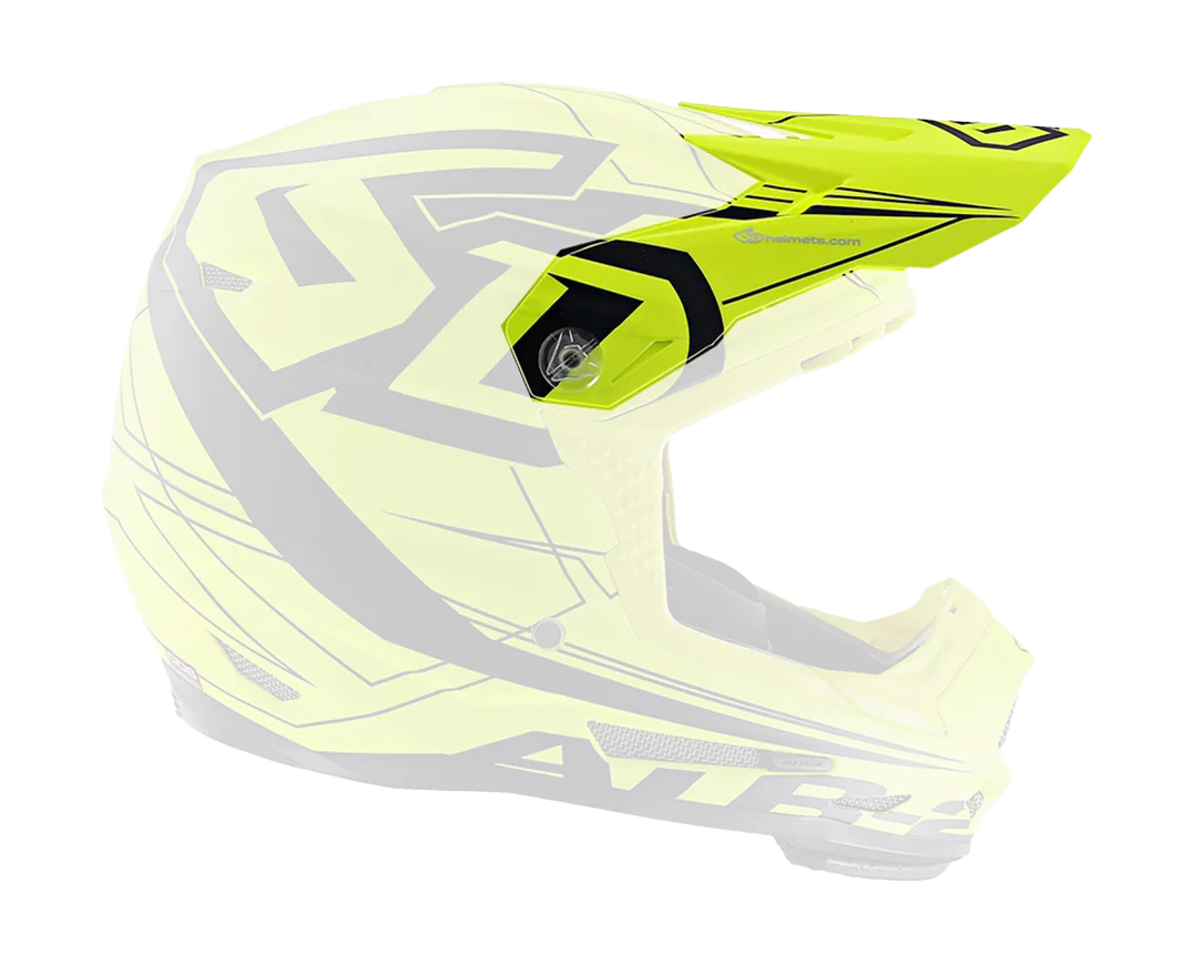 6D Youth Helmet Visor ATR-2Y Aero - Yellow