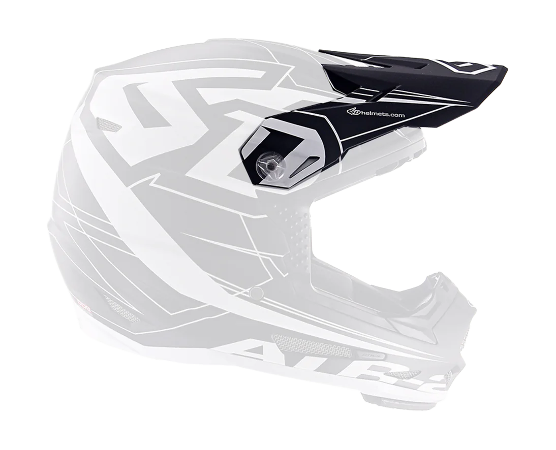 6D Youth Helmet Visor ATR-2Y Aero - Black