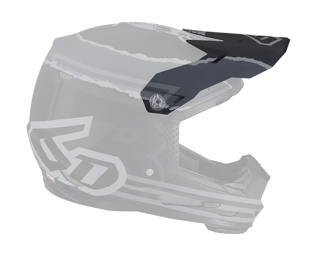 6D Youth Helmet Visor ATR-2Y Danger Boy - Matte Black
