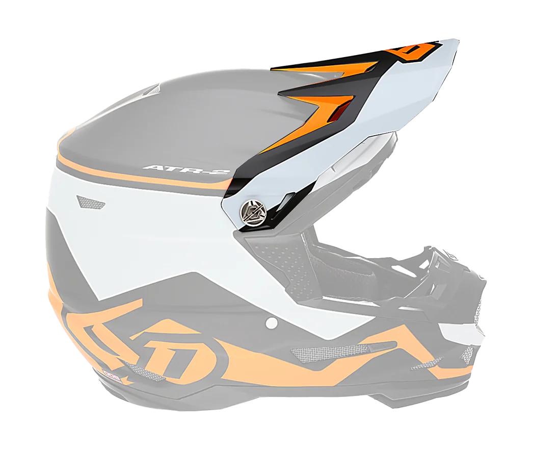 6D Youth Helmet Visor ATR-2Y Drive - Neon Orange