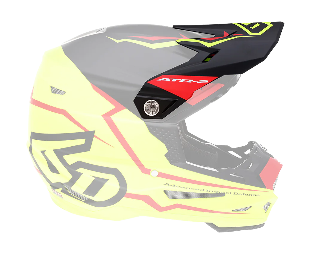 6D Youth Helmet Visor ATR-2Y Element - Yellow