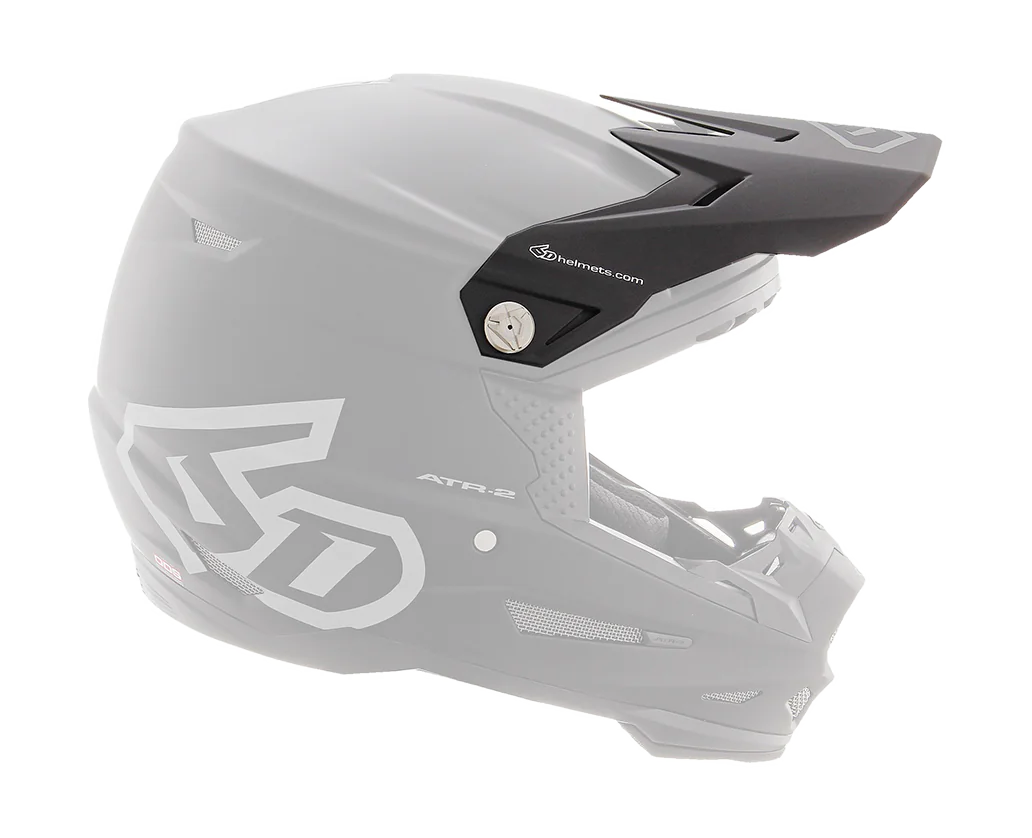 6D Youth Helmet Visor ATR-2Y Solid - Matte Black