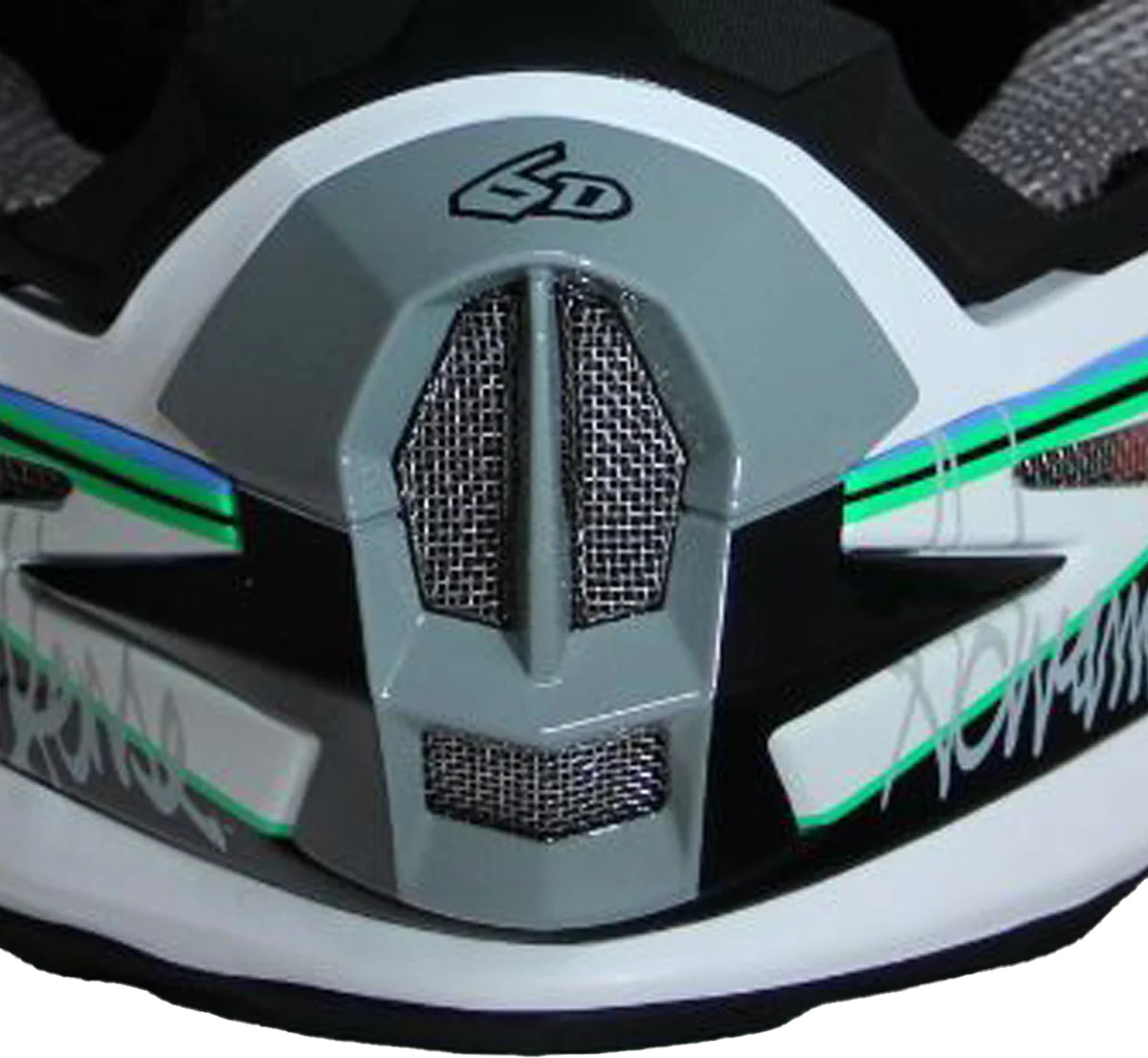 6D Mouthpiece ATR-1 Intruder Graphic - Orange / Black