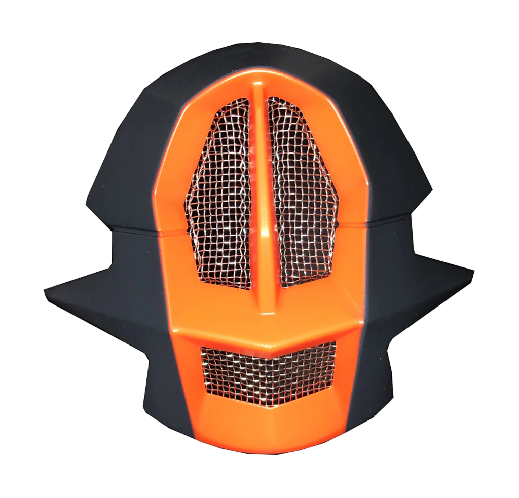 6D Mouthpiece ATR-1 Stealth Graphic - Charcoal / Neon Orange