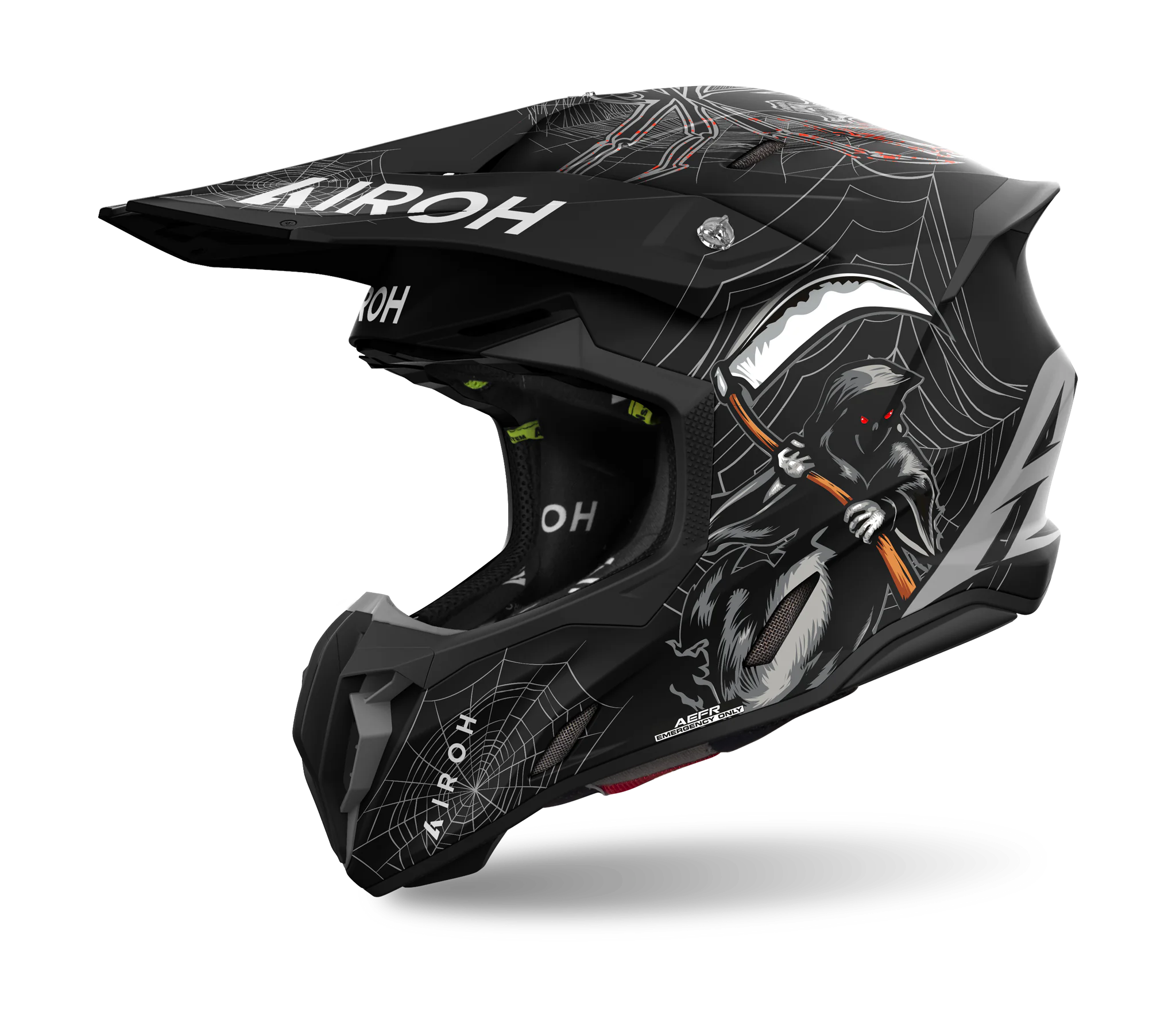 Airoh Motocross Helmet Twist 3 Arcade - Matte Black