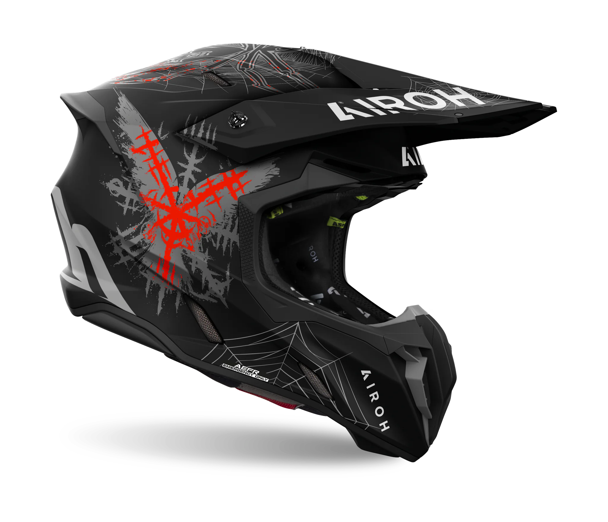 Airoh Motocross Helmet Twist 3 Arcade - Matte Black