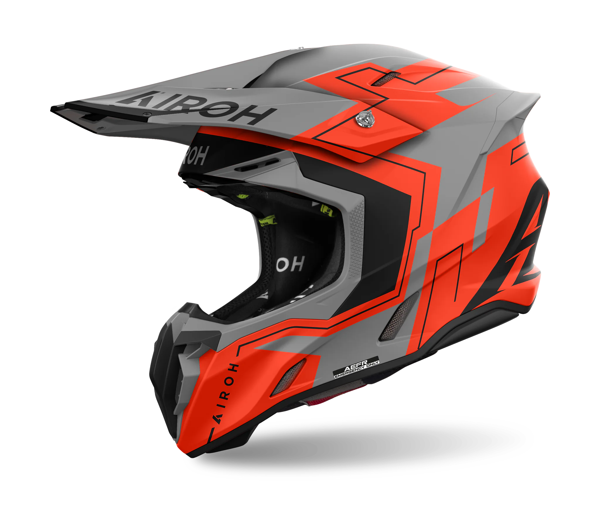 Airoh Motocross Helmet Twist 3 Dizzy - Matte Fluo Orange