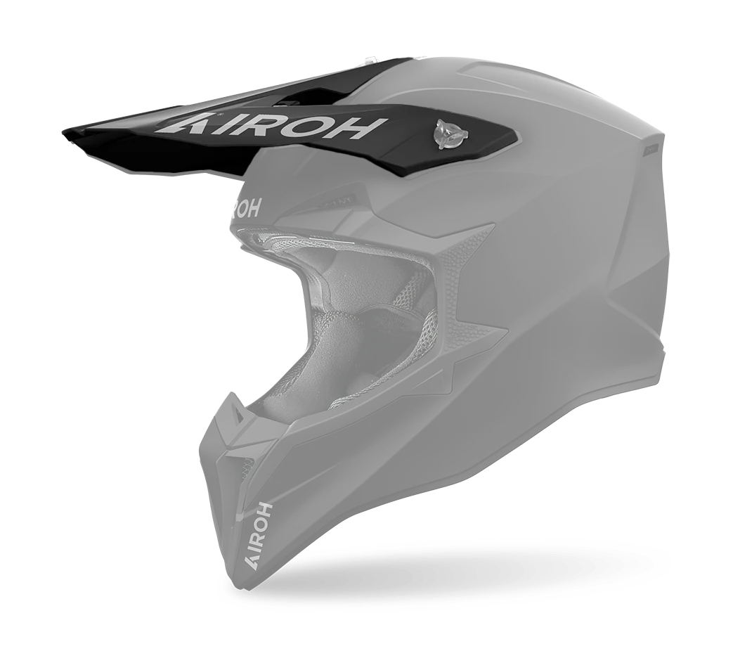 Airoh Helmet Visor Wraap Color - Matte Black