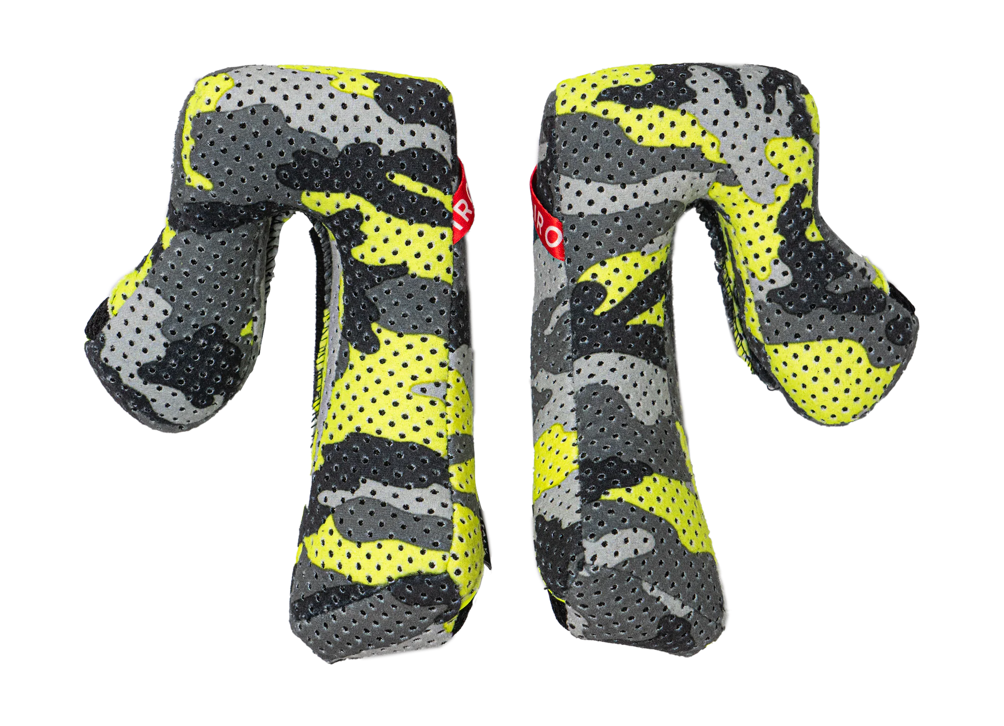 Airoh Cheek Pad Set Aviator 3 - Camo Grey / Yellow