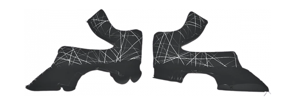 Airoh Cheek Pad Set Twist 2.0 - Graphic Black