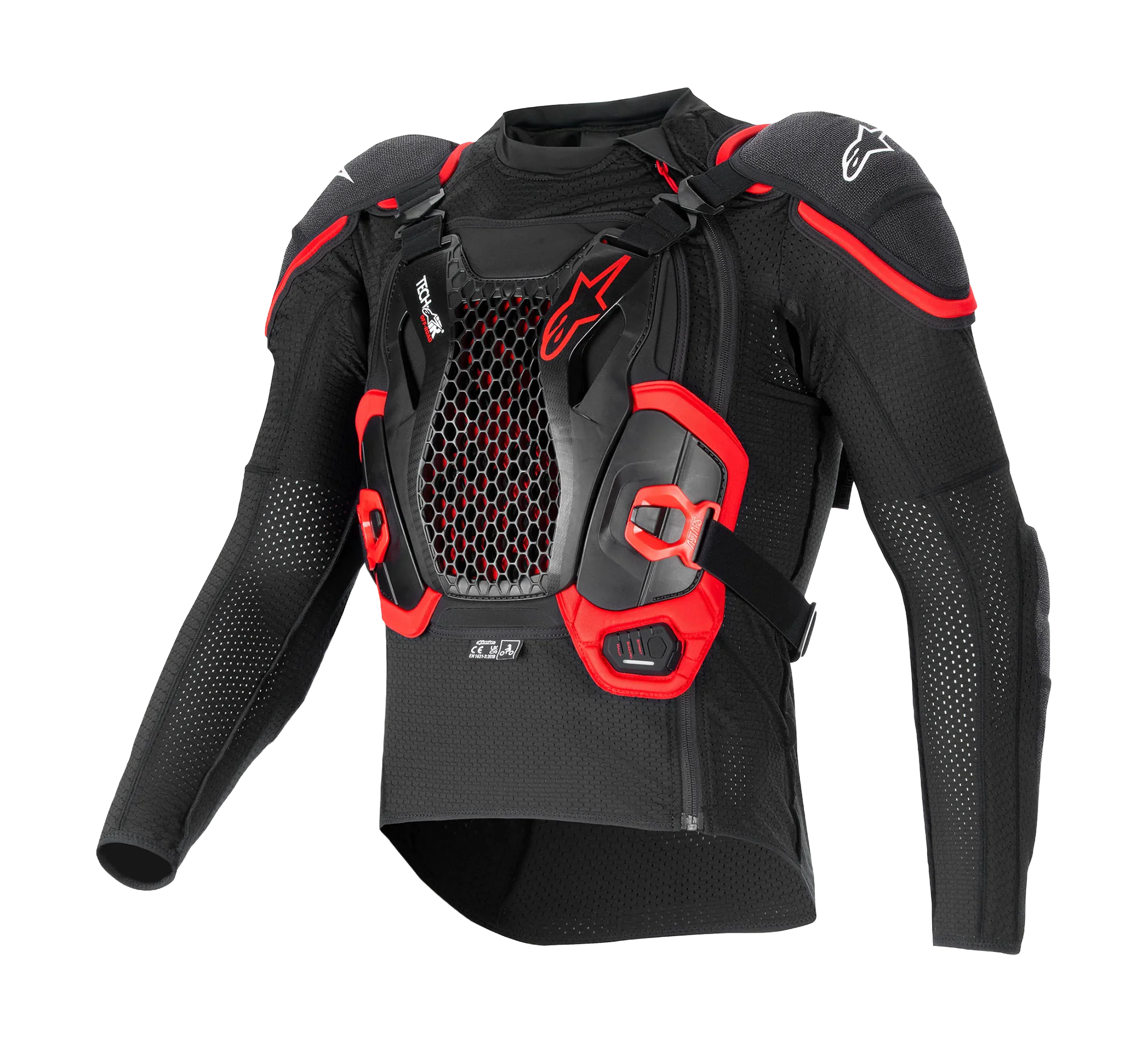 Alpinestars Chest Protector with Airbag Vest Tech-Air Off-Road - Black / Red