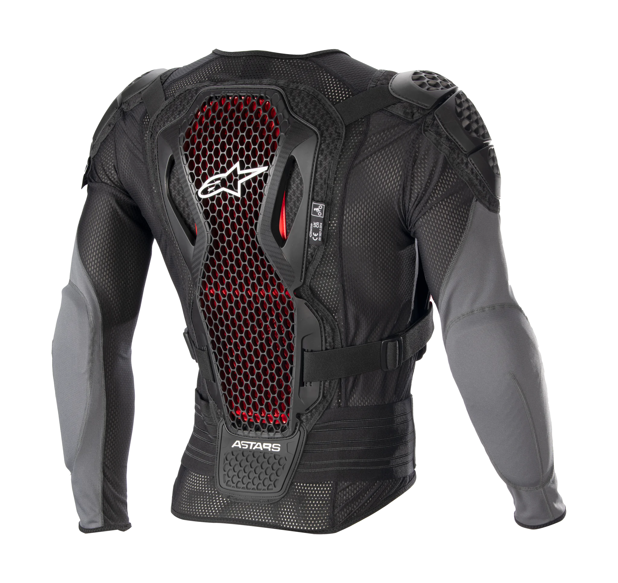 Alpinestars Chest Protector Vest Bionic Plus V2 - Black / Anthracite / Red