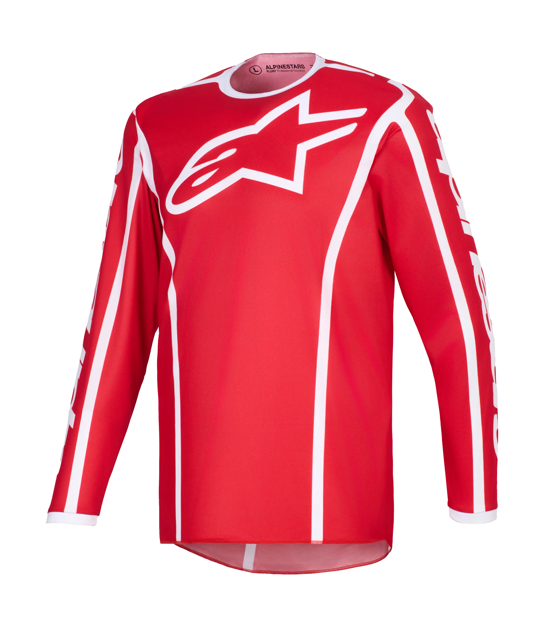 Alpinestars Motocross Jersey 2026 Fluid Apex - Red / White