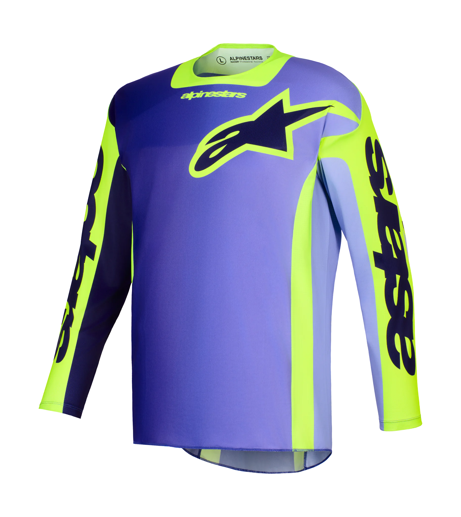 Alpinestars Motocross Gear 2026 Racer Portl - Purple / Fluo Yellow