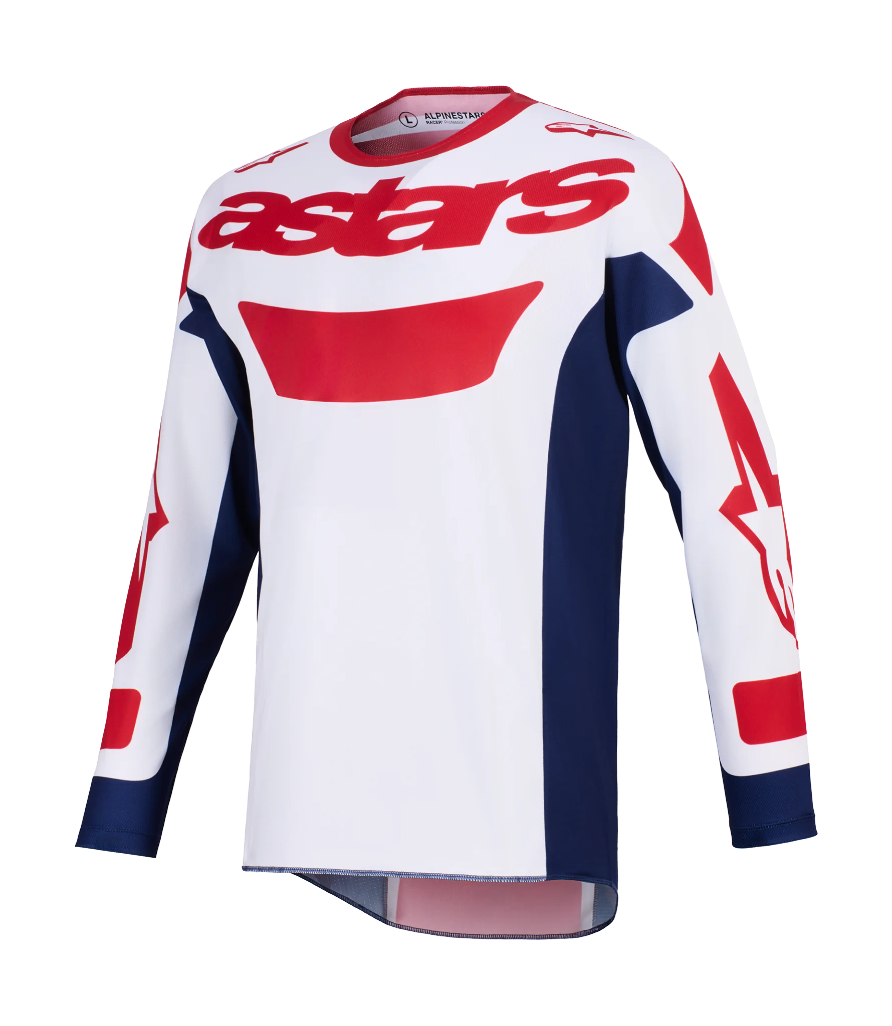 Alpinestars Motocross Jersey 2026 Racer Riway - White / Blue / Red