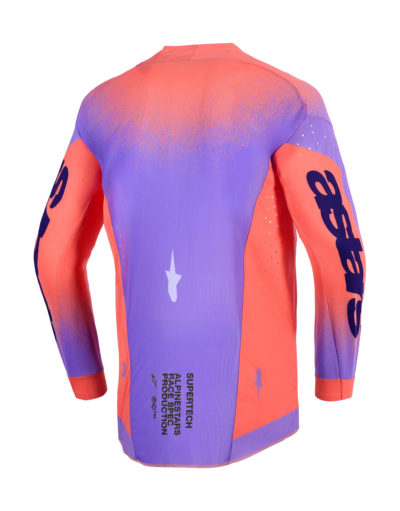 Alpinestars Motocross Jersey 2026 Supertech Scenz - Hot Coral / Purple
