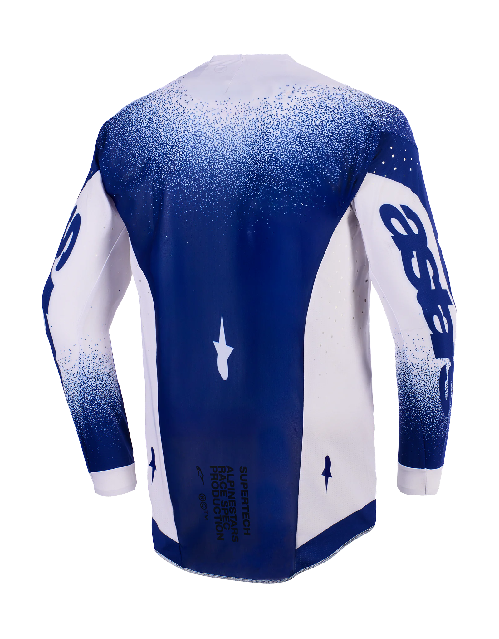 Alpinestars Motocross Jersey 2026 Supertech Scenz - Light Grey / Dark Blue