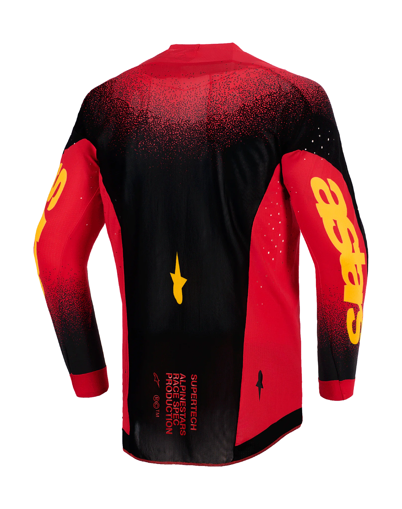 Alpinestars Motocross Jersey 2026 Supertech Scenz - Red / Black / Yellow