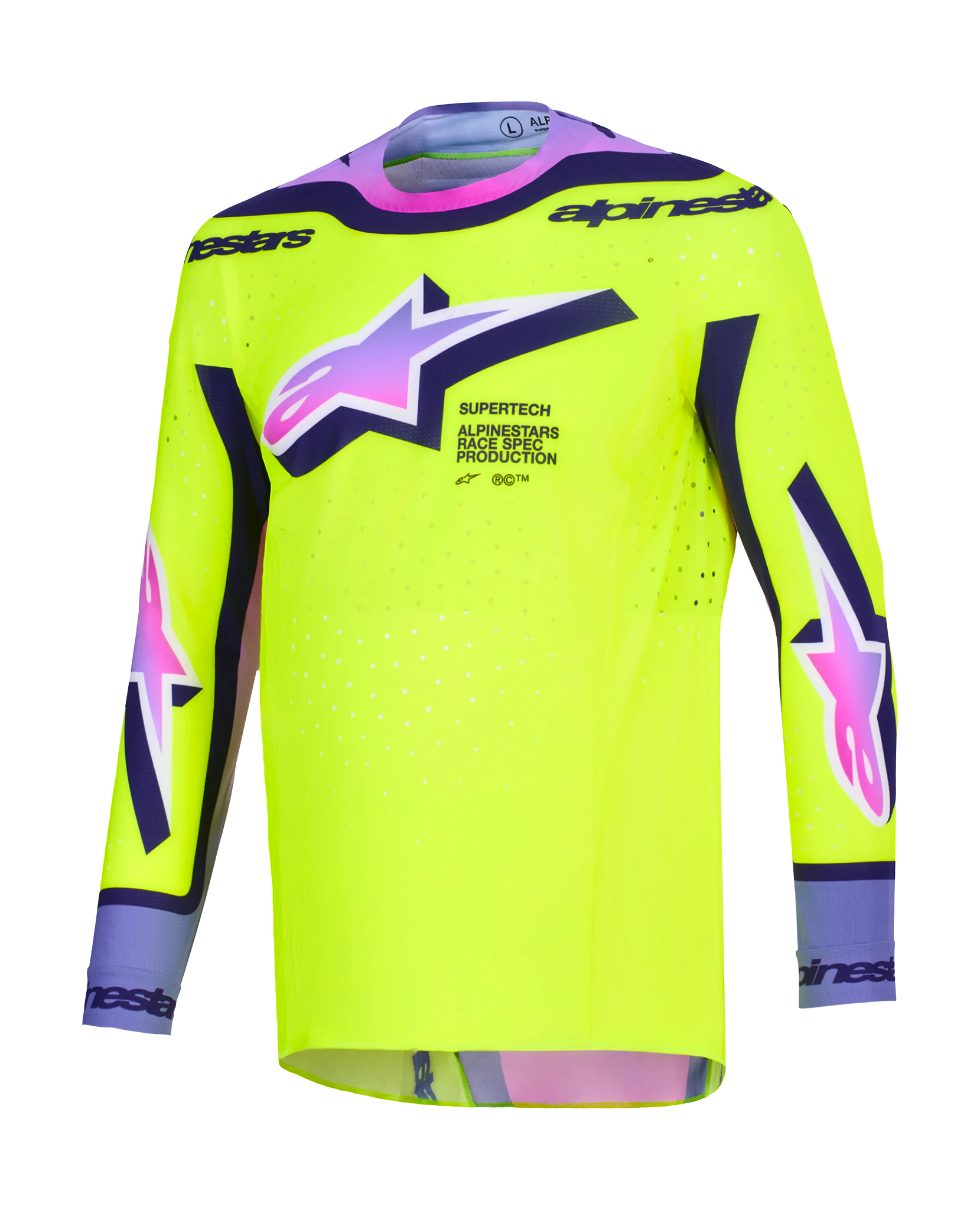 Alpinestars Motocross Gear 2026 Supertech Vista - Yellow / Purple / Black