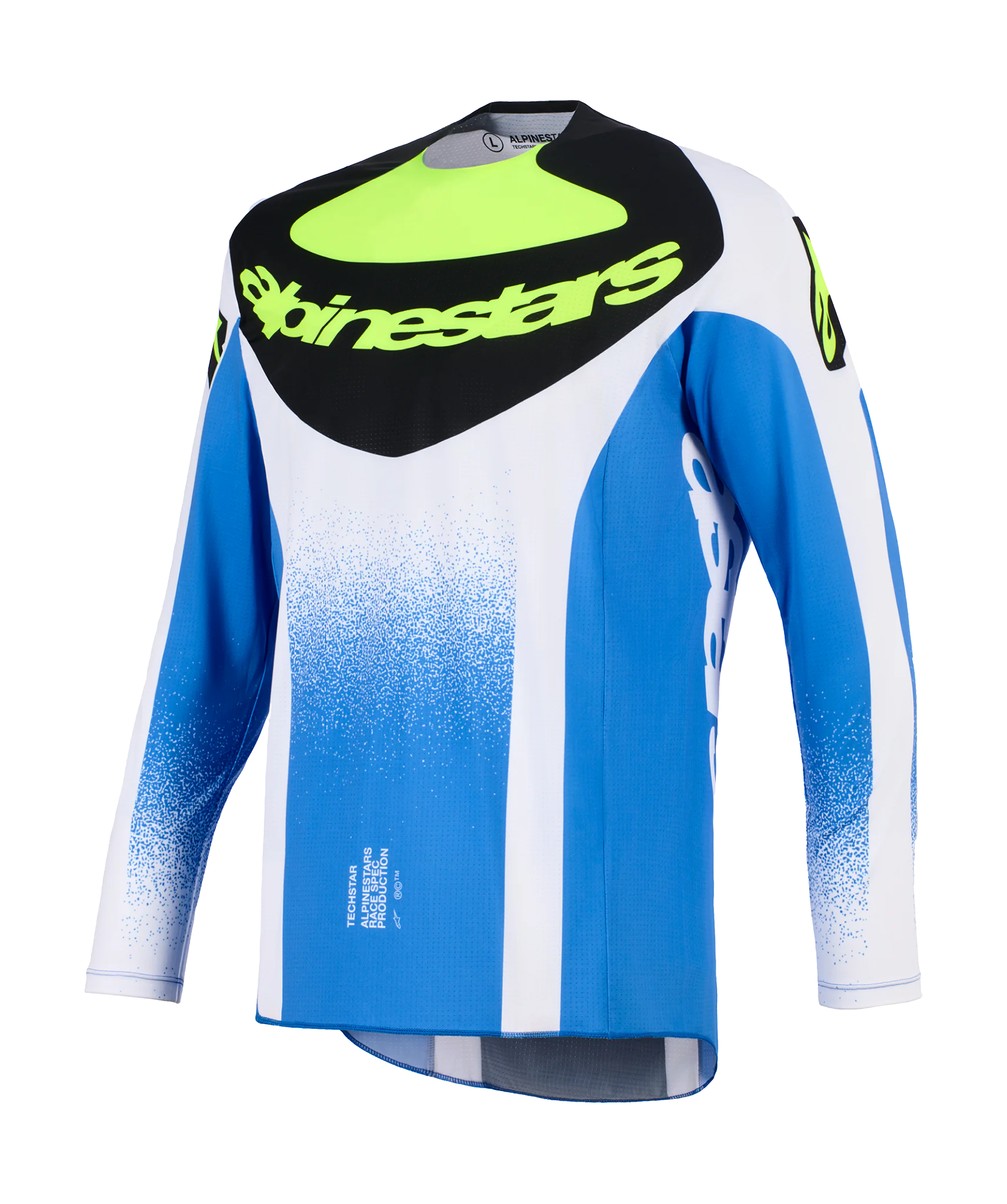 Alpinestars Motocross Gear 2026 Techstar Knif - Ucla / Blue / Black / Fluo Yellow