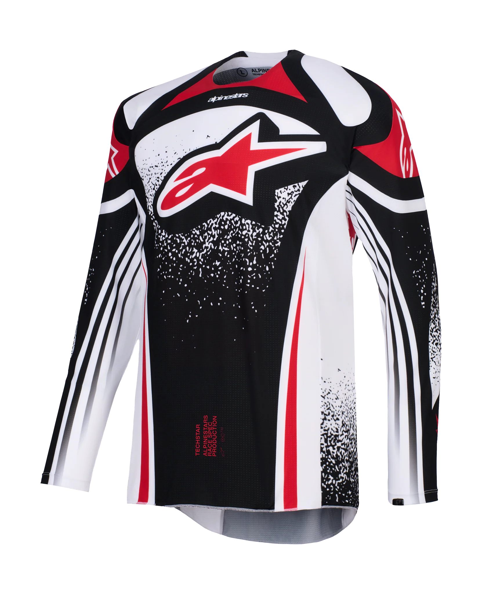 Alpinestars Motocross Gear 2026 Techstar Nomur - Black / White / Red
