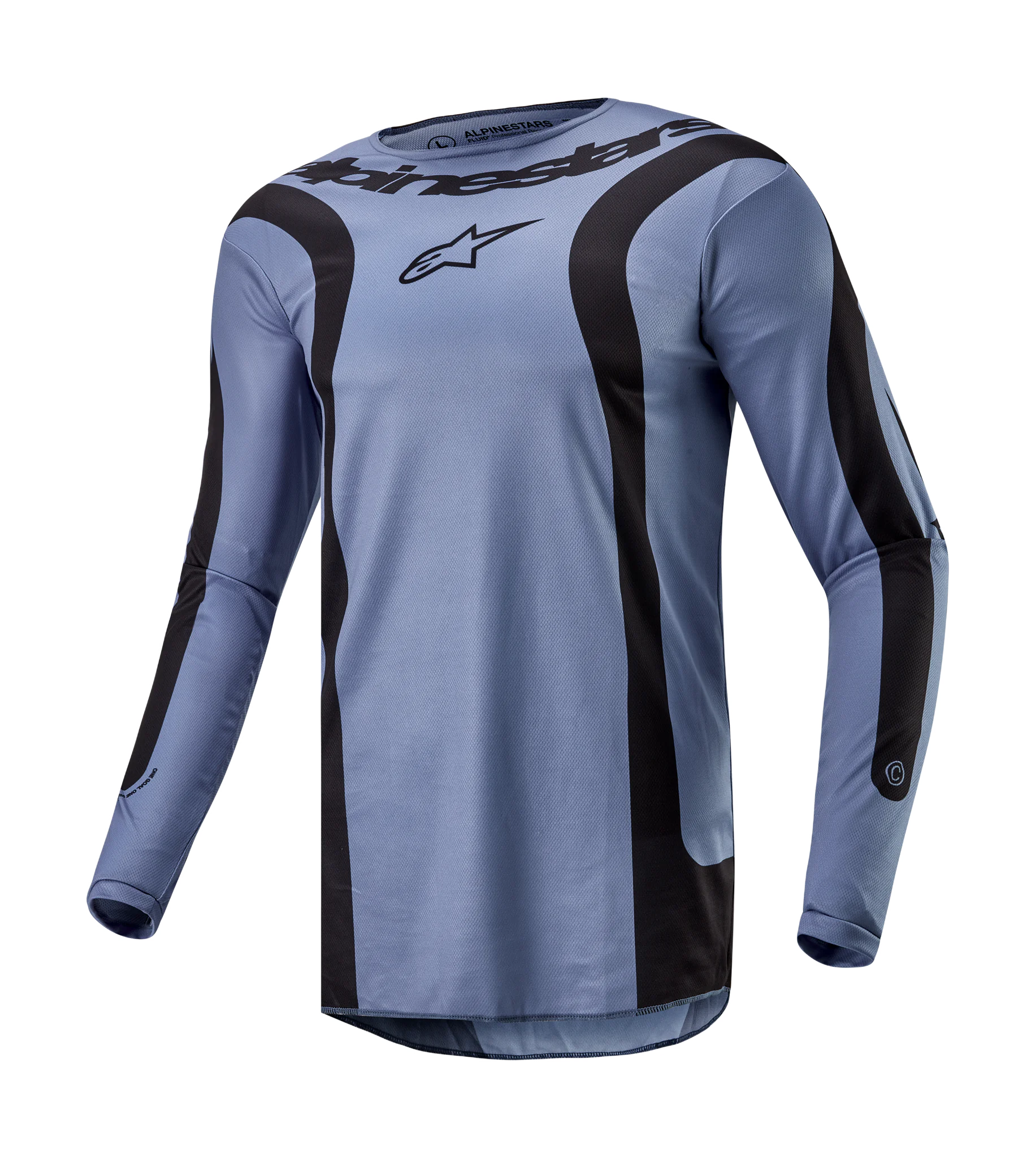 Alpinestars Motocross Jersey Fluid Lurv - Light Blue / Black