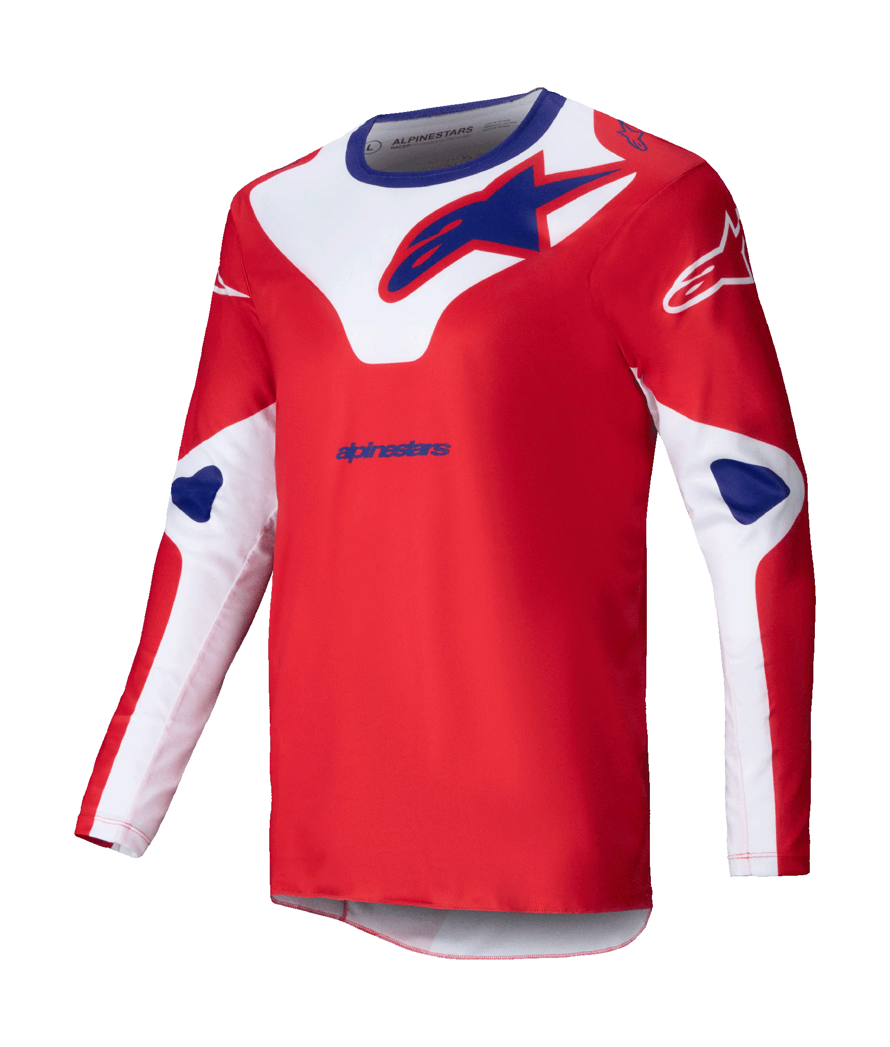 Alpinestars Motocross Jersey Racer Veil - Red / White