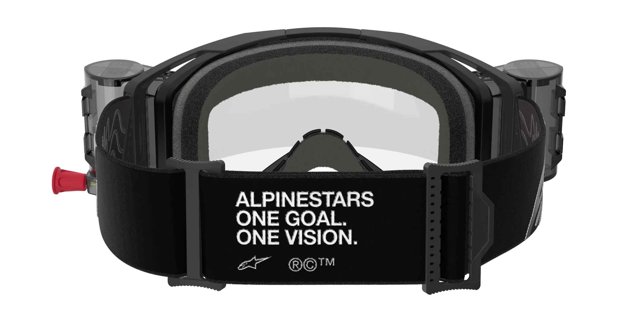 Alpinestars Motocross Goggle Roll-Off Vision 8 Corp - Black - Clear