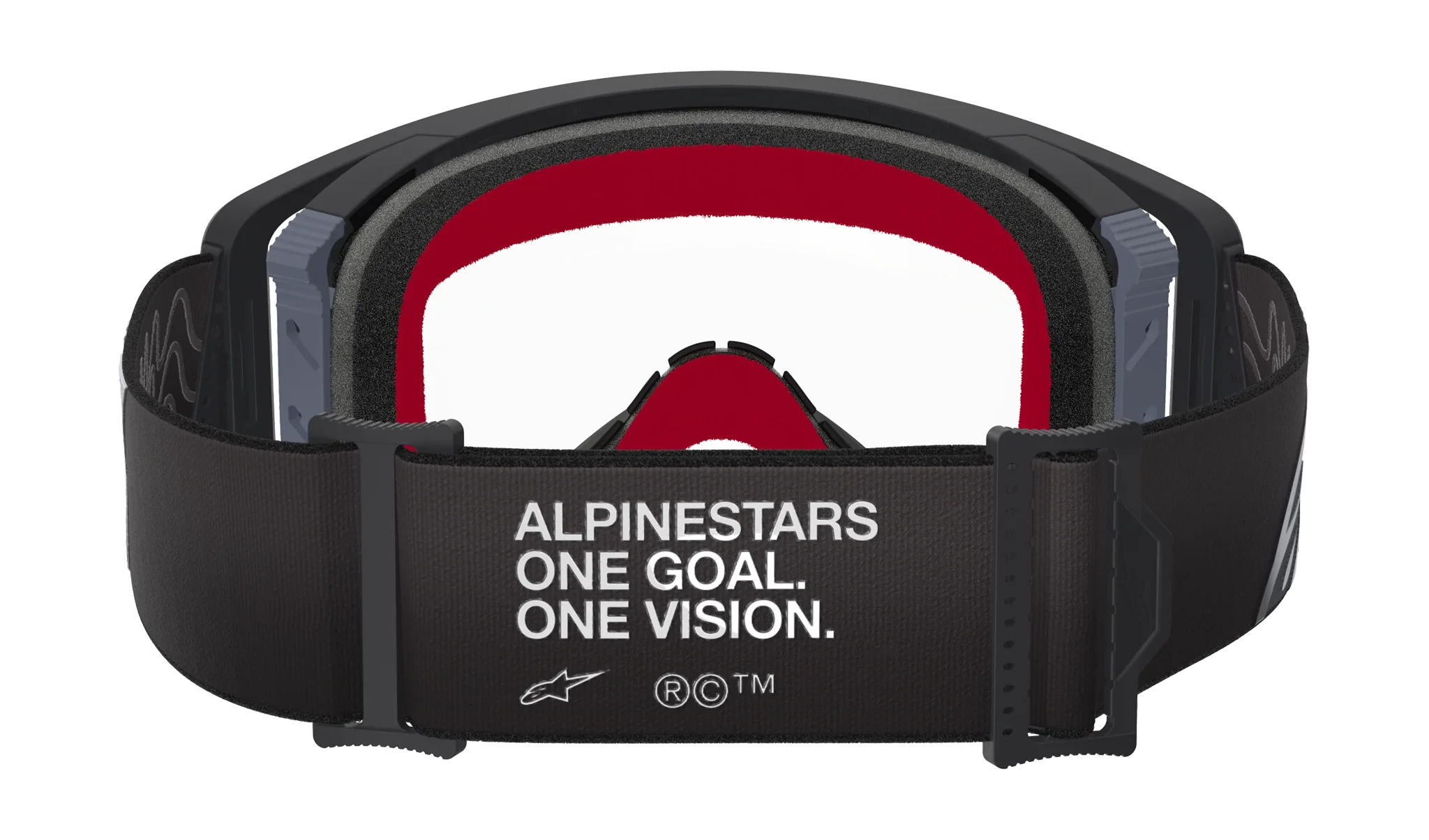 Alpinestars Motocross Goggle Supertech Corp - Black / Grey - Clear