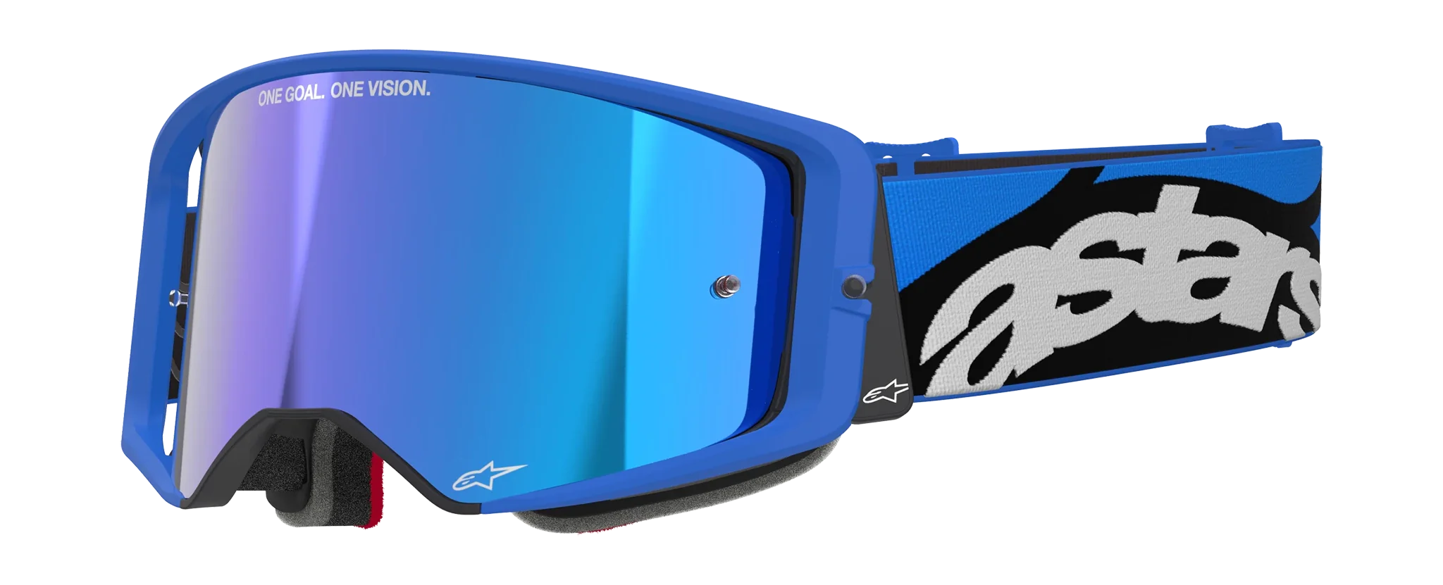 Alpinestars Motocross Goggle Supertech Stream - Blue - Mirror Blue