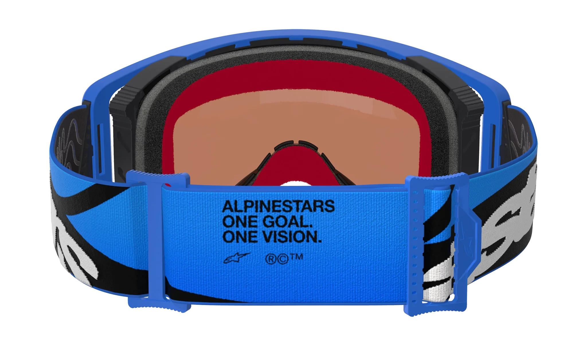 Alpinestars Motocross Goggle Supertech Stream - Blue - Mirror Blue