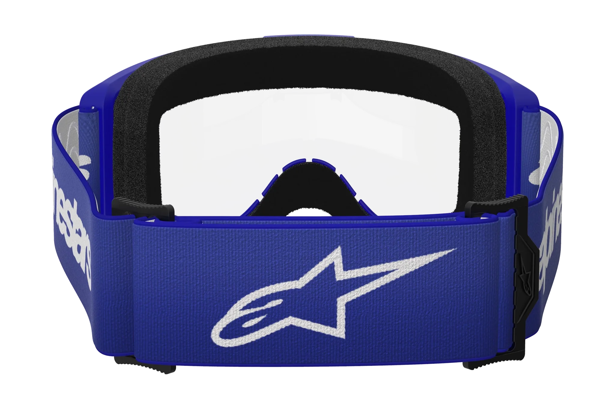 Alpinestars Motocross Goggle Vision 3 Wordmark - Blue - Clear