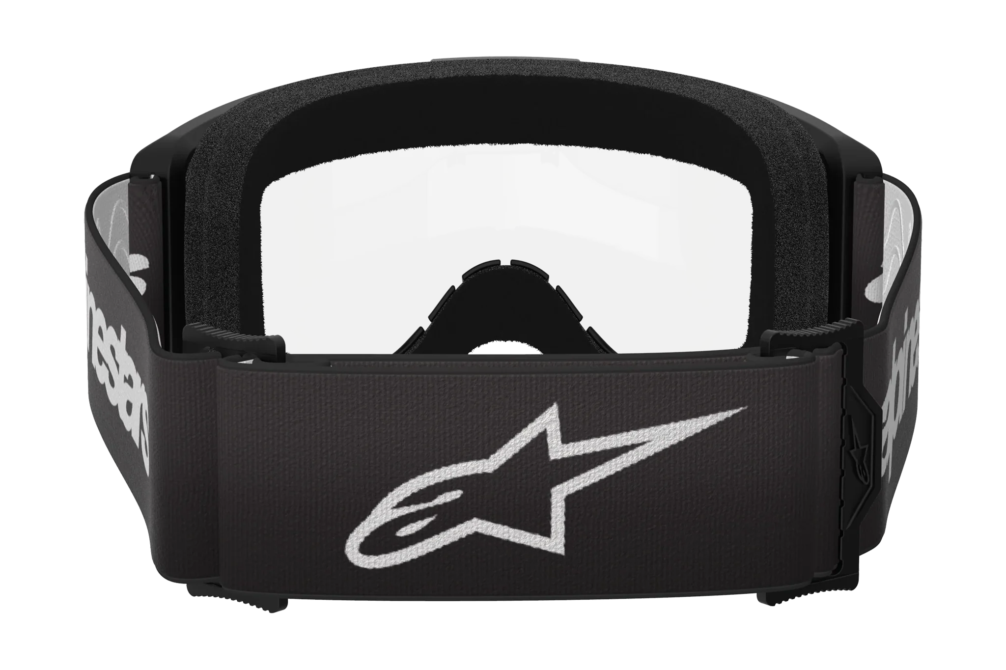 Alpinestars Motocross Goggle Vision 3 Wordmark - Black - Clear