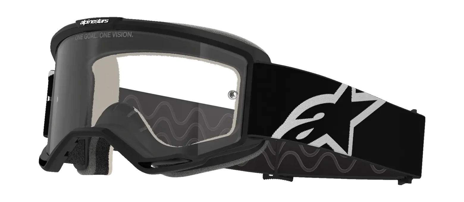 Alpinestars Motocross Goggle Vision 5 Corp - Black - Clear