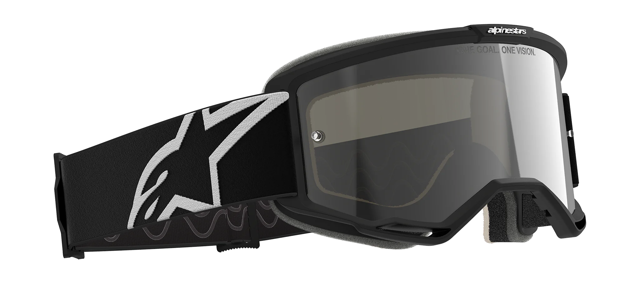 Alpinestars Motocross Goggle Vision 5 Corp - Black - Clear