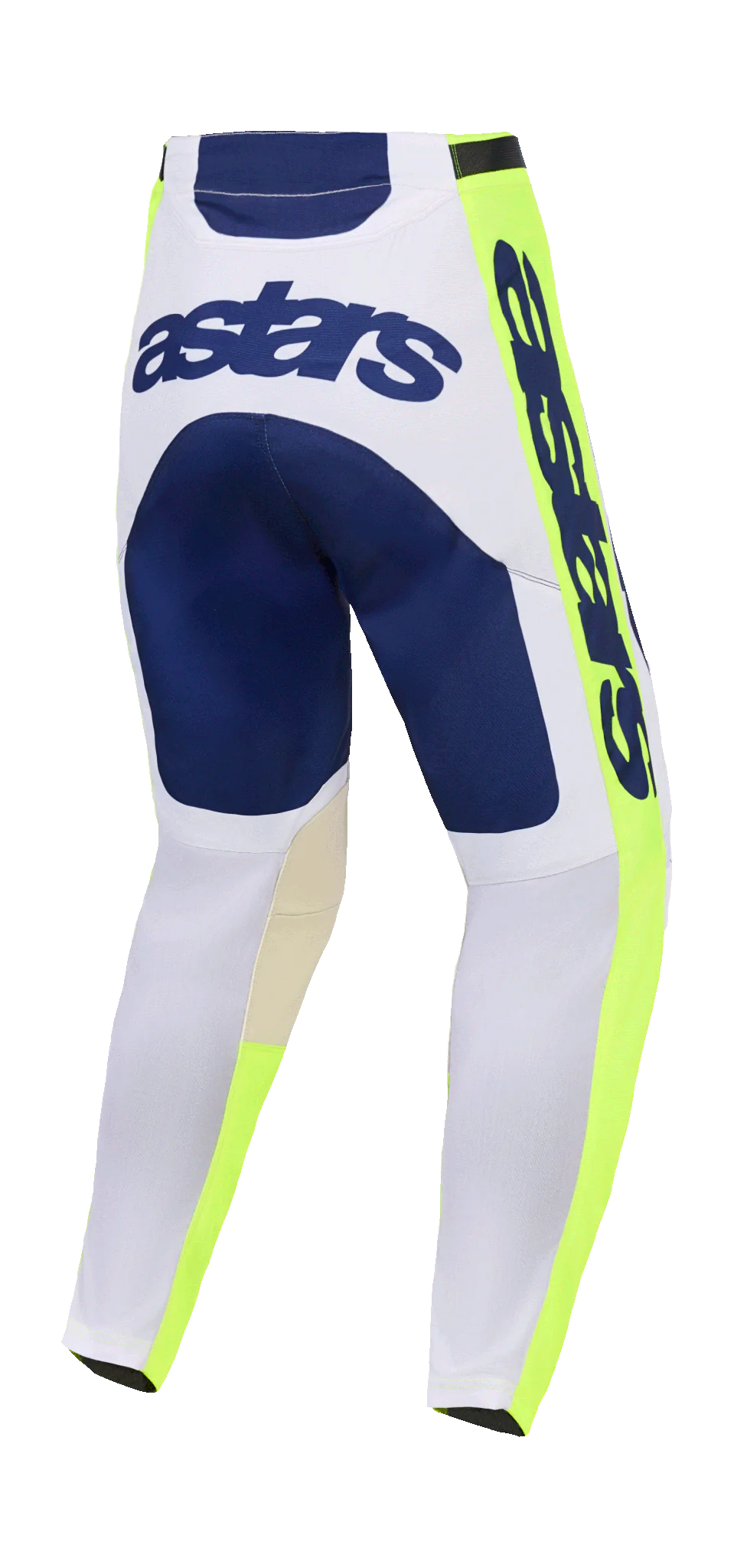 Alpinestars Motocross Pants 2026 Racer Air Riway - Light Grey / Fluo Yellow / Blue