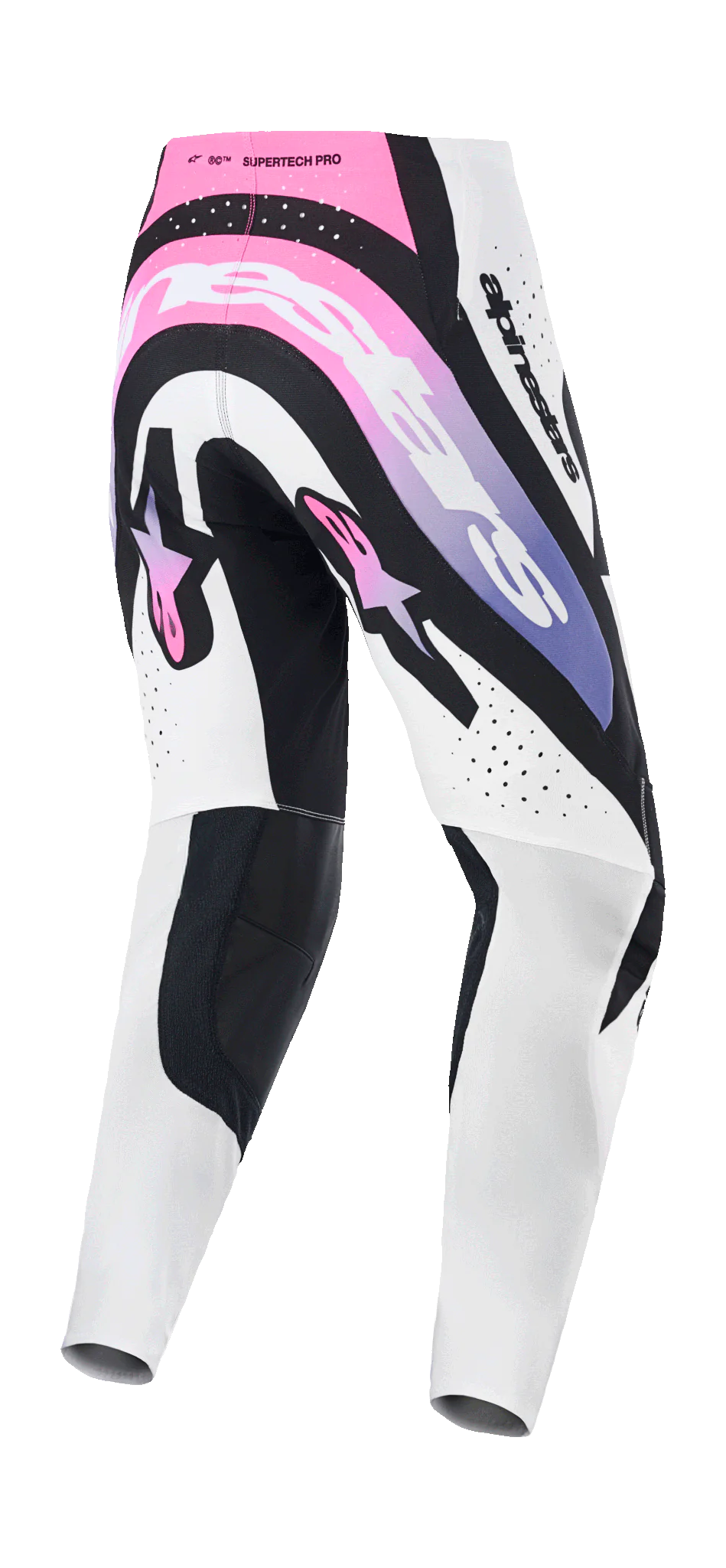 Alpinestars Motocross Pants 2026 Supertech Pro Vista - White / Purple / Black